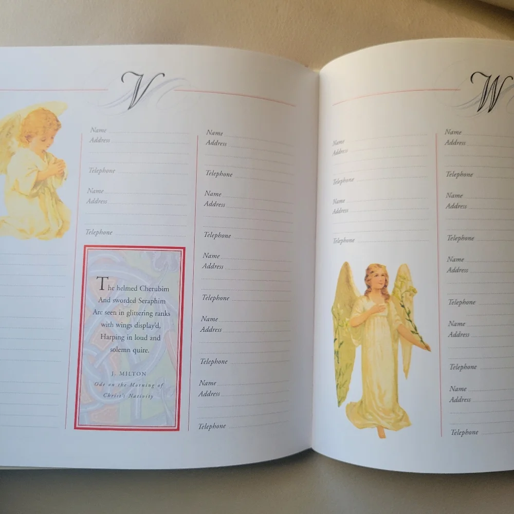 Angels Address Book Directory of Angels and Friends ~ 2010 ~ Art & Prose ~ GUC